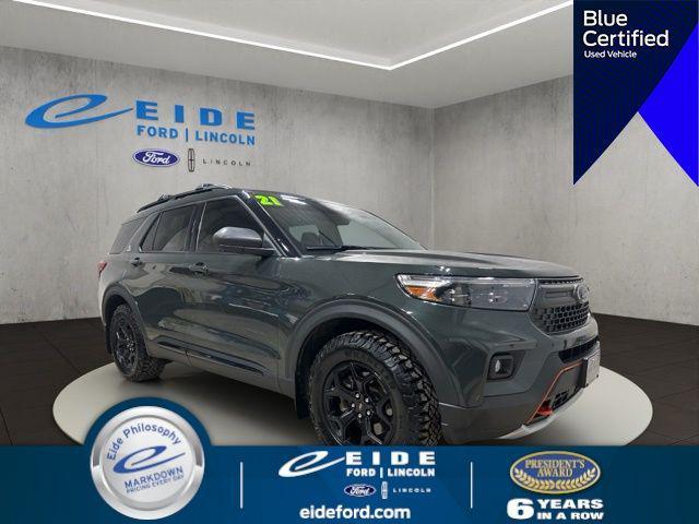 used 2021 Ford Explorer car, priced at $30,399