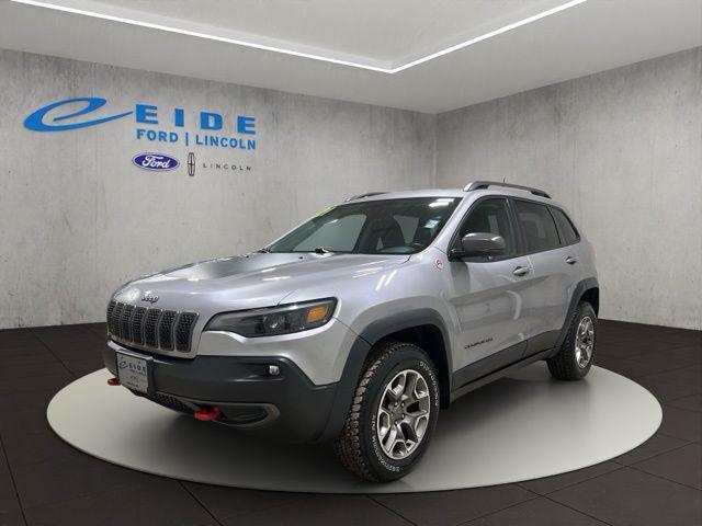 used 2021 Jeep Cherokee car, priced at $22,500