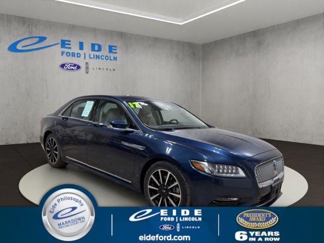used 2017 Lincoln Continental car, priced at $21,399