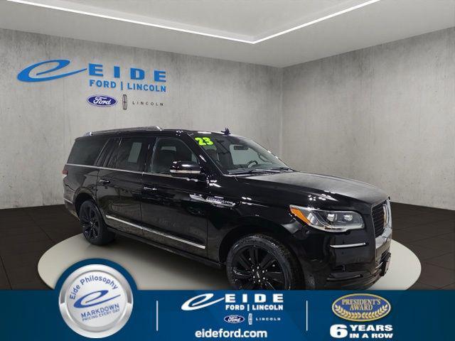 used 2023 Lincoln Navigator car, priced at $59,500