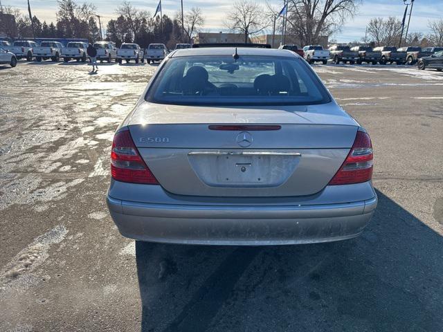 used 2005 Mercedes-Benz E-Class car, priced at $4,000