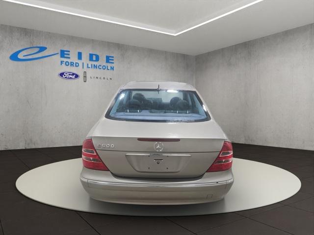 used 2005 Mercedes-Benz E-Class car, priced at $3,500