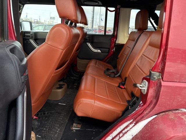 used 2012 Jeep Wrangler Unlimited car, priced at $15,000