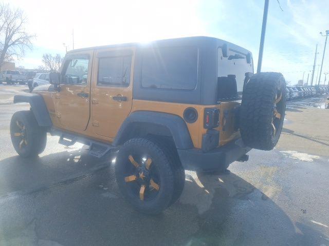 used 2014 Jeep Wrangler Unlimited car, priced at $15,000