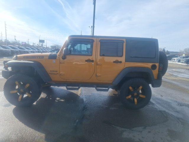 used 2014 Jeep Wrangler Unlimited car, priced at $15,000