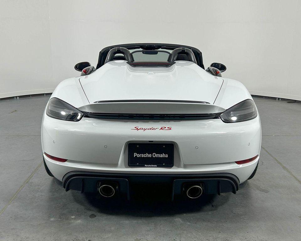 used 2024 Porsche 718 Spyder car, priced at $203,910