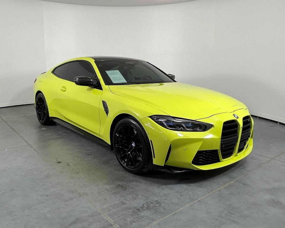 used 2024 BMW M4 car, priced at $75,674