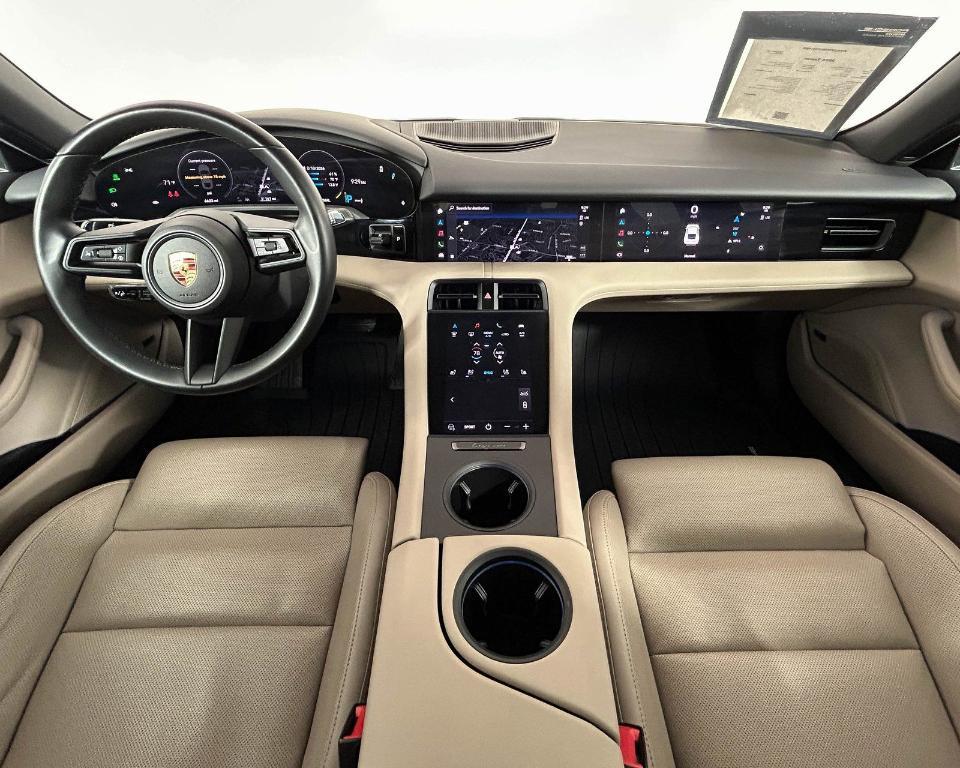 used 2024 Porsche Taycan car, priced at $88,850