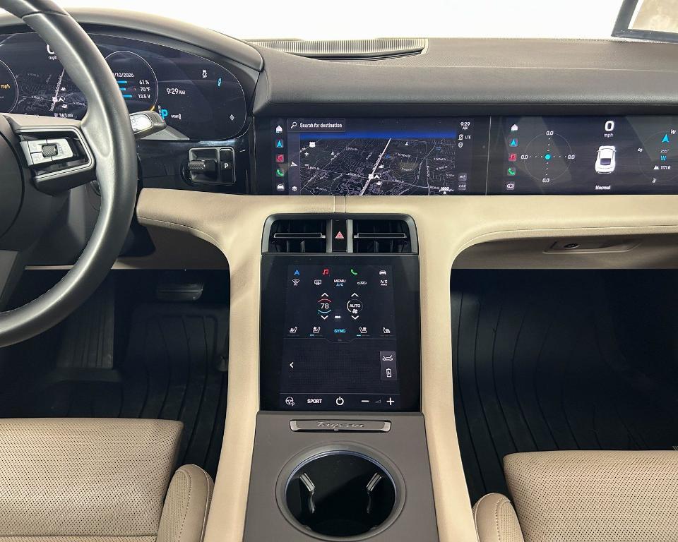 used 2024 Porsche Taycan car, priced at $88,850