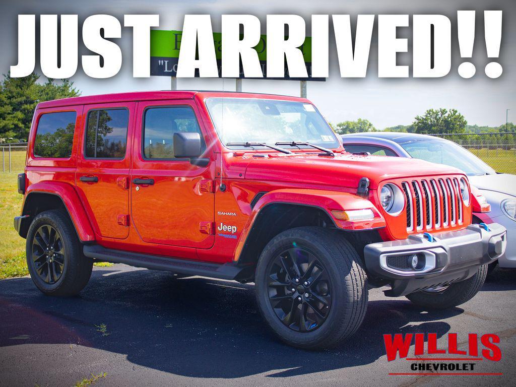 used 2022 Jeep Wrangler Unlimited 4xe car, priced at $27,932