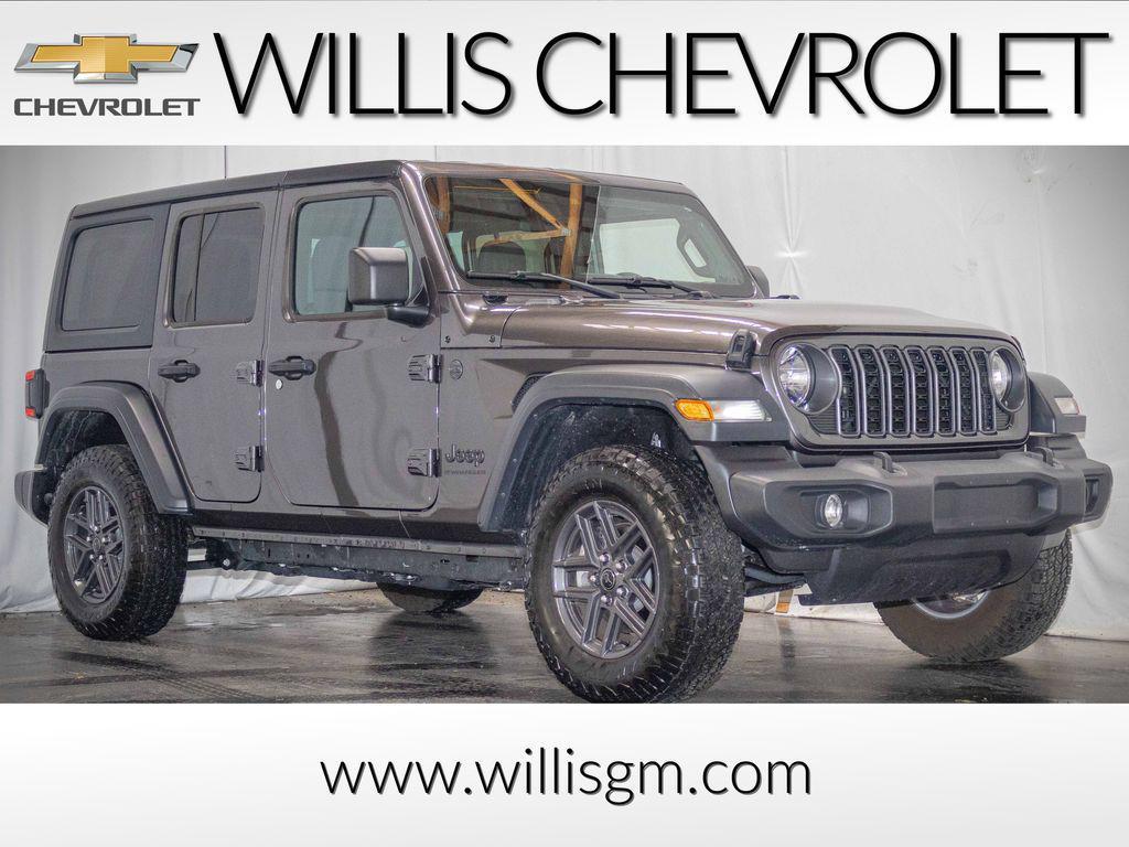 used 2024 Jeep Wrangler car, priced at $35,946