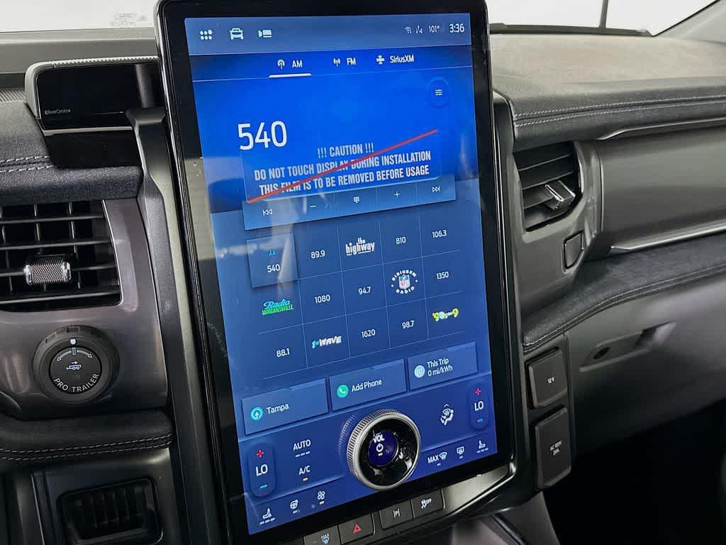 new 2025 Ford F-150 Lightning car, priced at $70,660