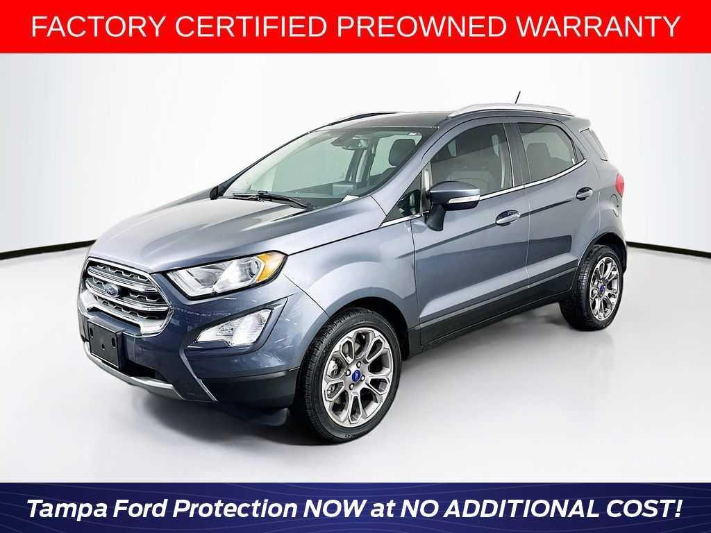 used 2021 Ford EcoSport car, priced at $13,680
