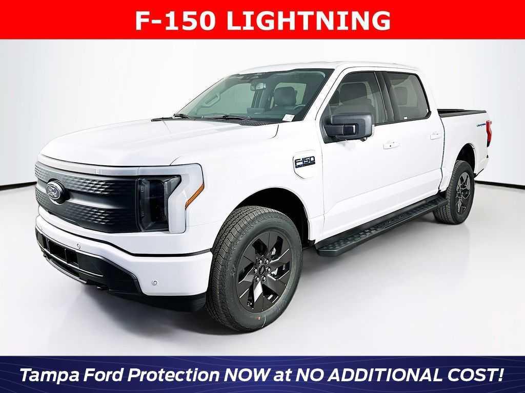 new 2025 Ford F-150 Lightning car, priced at $56,455