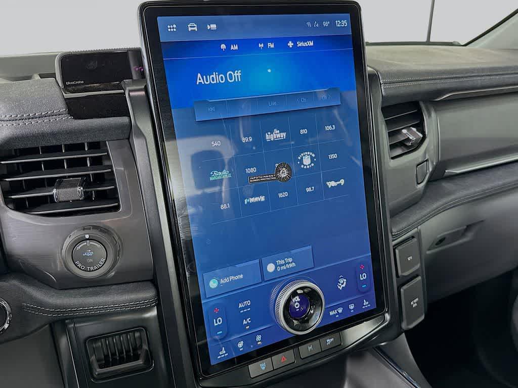 new 2025 Ford F-150 Lightning car, priced at $56,455