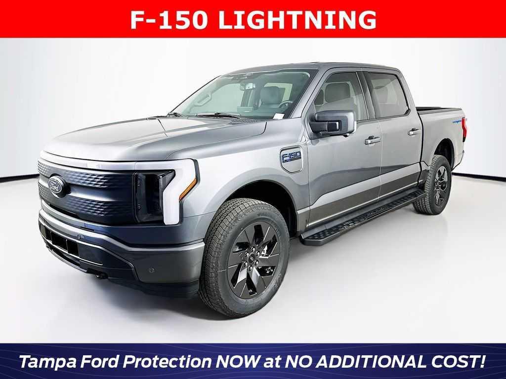new 2025 Ford F-150 Lightning car, priced at $54,675