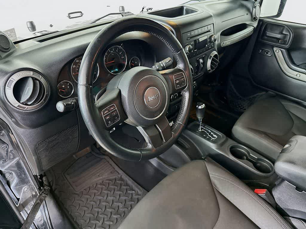 used 2014 Jeep Wrangler Unlimited car, priced at $11,498