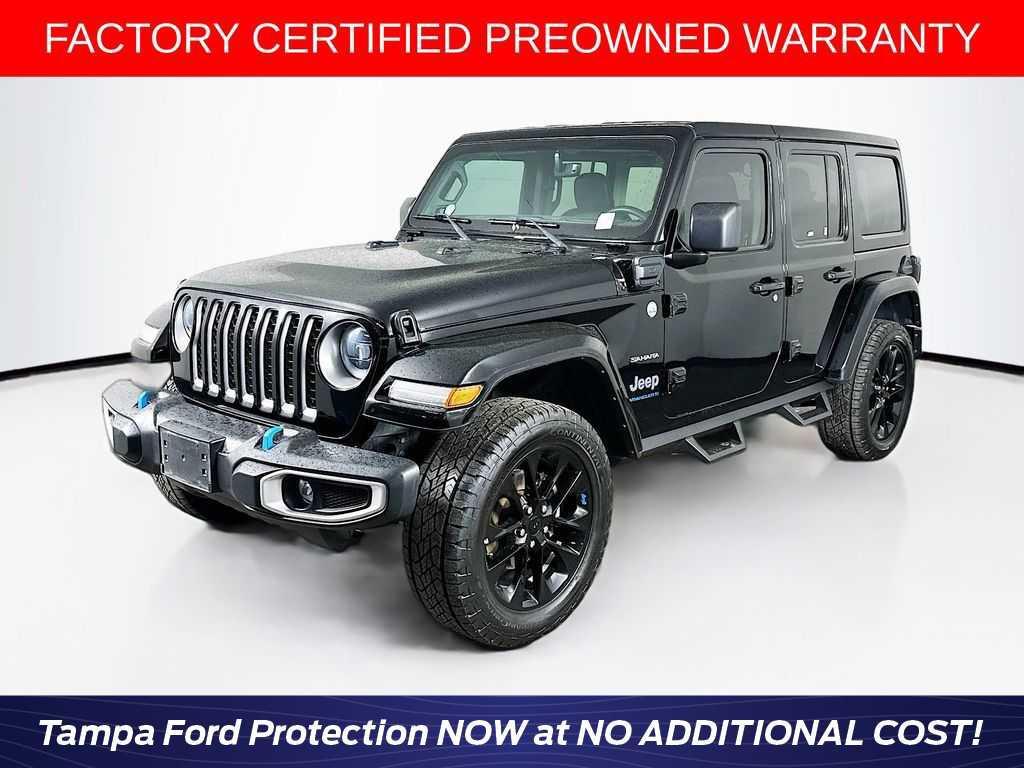 used 2023 Jeep Wrangler 4xe car, priced at $25,870