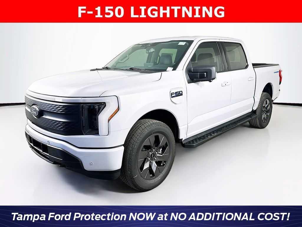 new 2025 Ford F-150 Lightning car, priced at $54,675