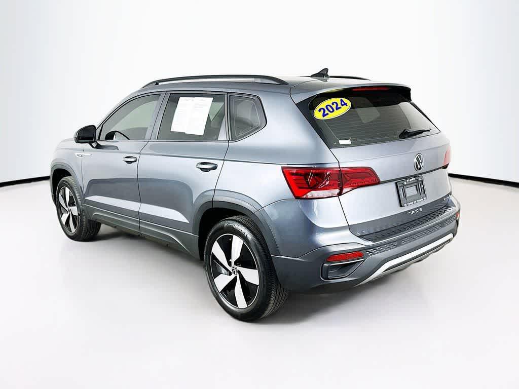 used 2024 Volkswagen Taos car, priced at $18,136