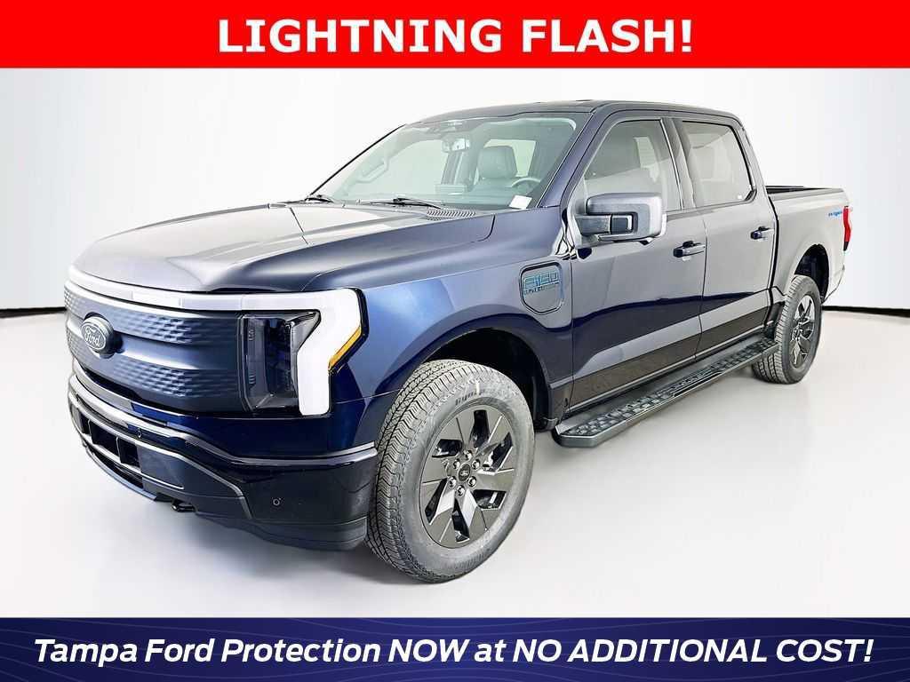 new 2025 Ford F-150 Lightning car, priced at $54,675