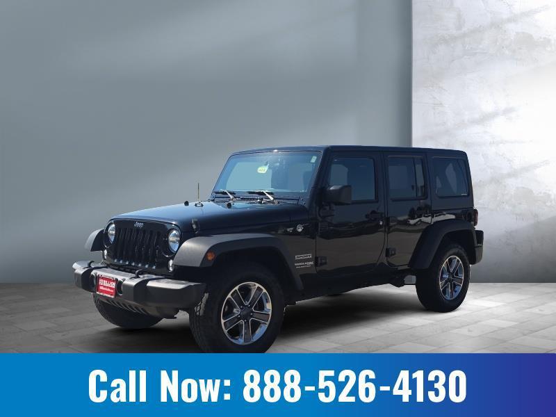 used 2018 Jeep Wrangler JK Unlimited car, priced at $18,577
