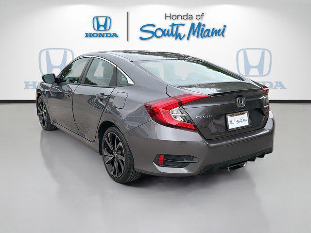 used 2021 Honda Civic car, priced at $15,252