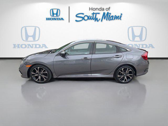 used 2021 Honda Civic car, priced at $15,252