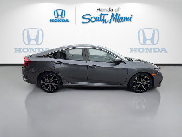 used 2021 Honda Civic car, priced at $15,252