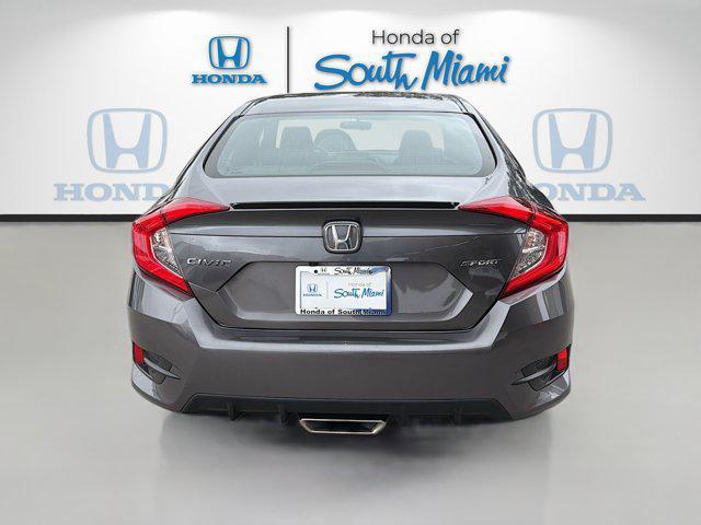 used 2021 Honda Civic car, priced at $15,252