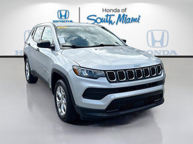 used 2024 Jeep Compass car, priced at $22,085