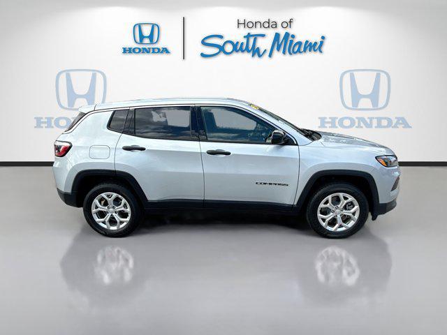 used 2024 Jeep Compass car, priced at $22,085