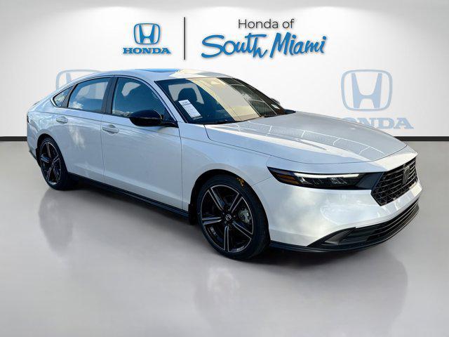 new 2025 Honda Accord Hybrid car, priced at $33,780