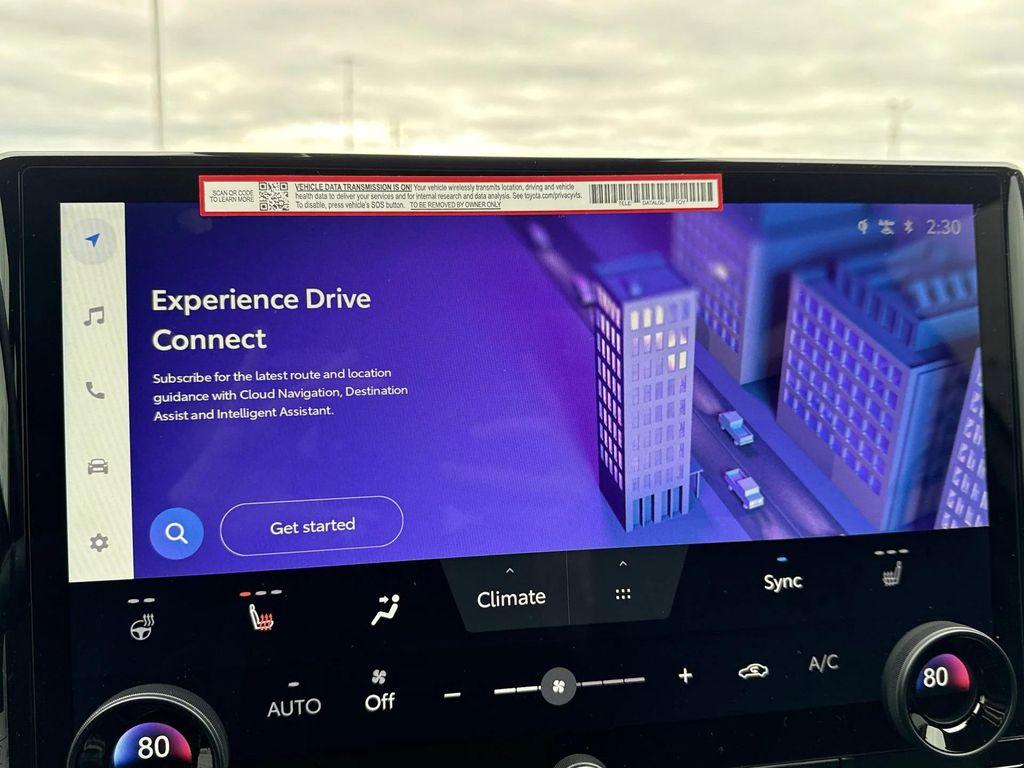 new 2026 Toyota bZ car, priced at $42,987