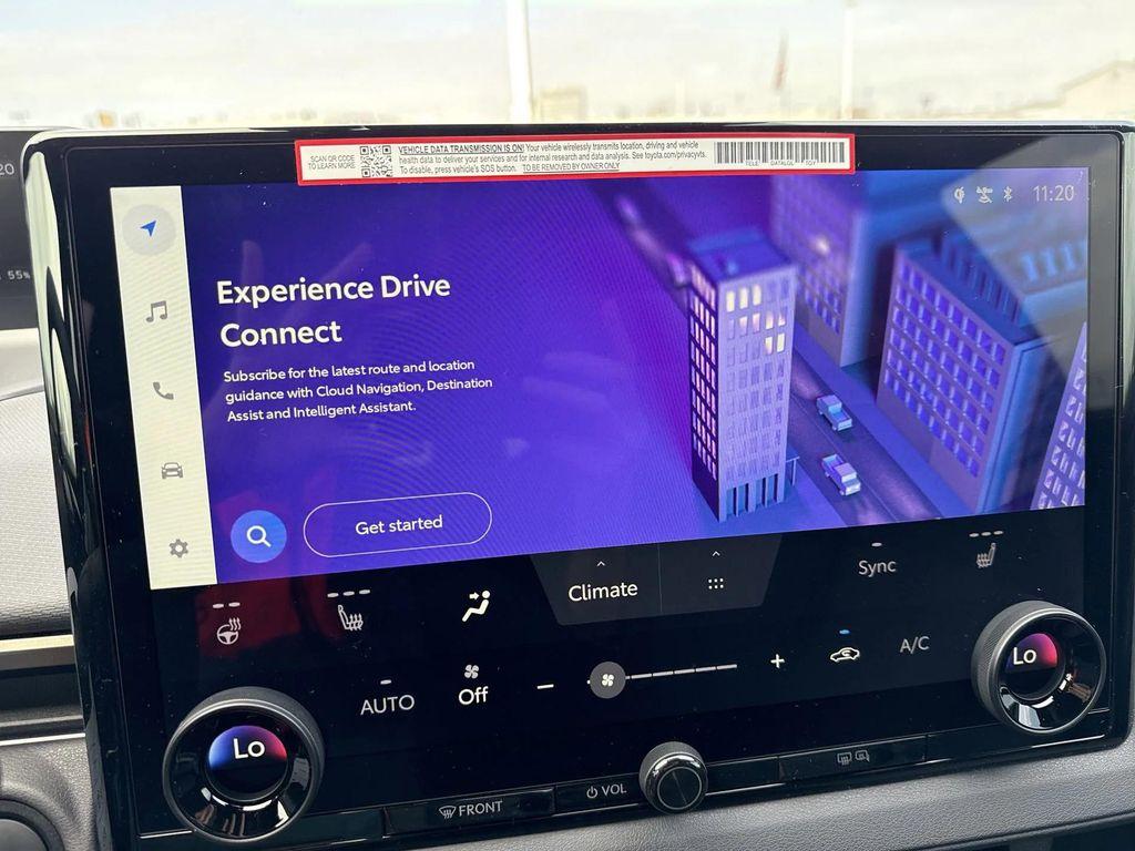 new 2026 Toyota bZ car, priced at $42,512