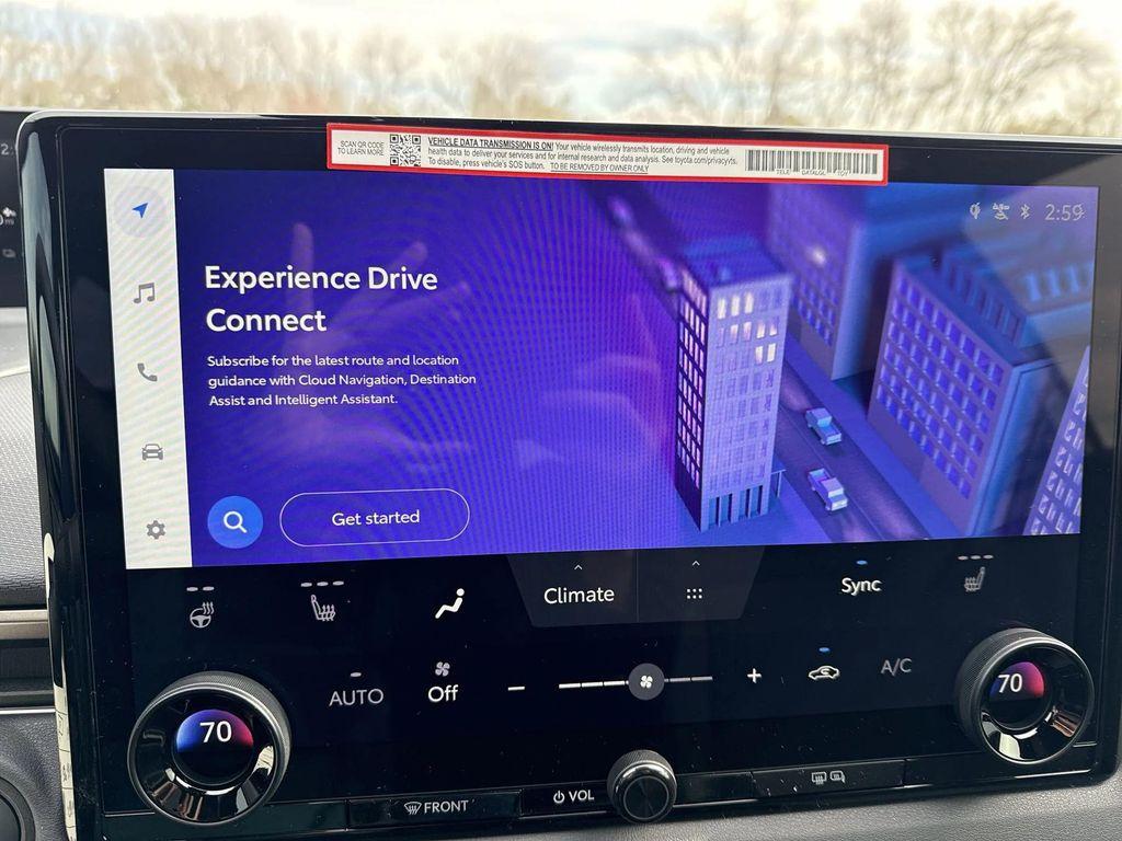 new 2026 Toyota bZ car, priced at $42,798