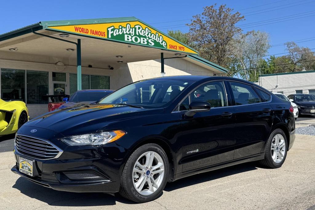 used 2018 Ford Fusion Hybrid car