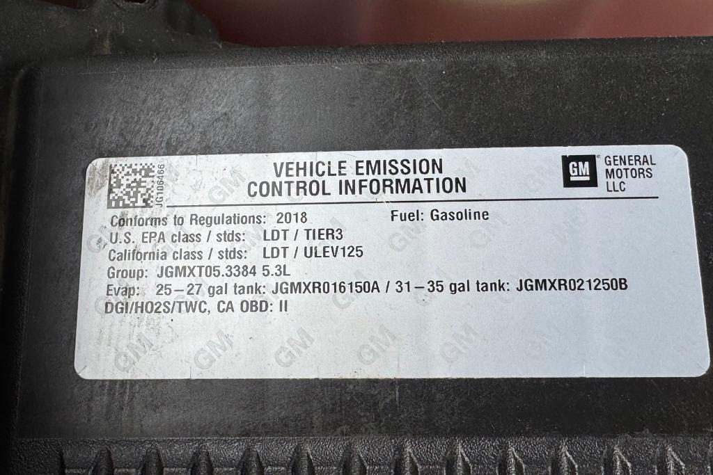 used 2018 Chevrolet Silverado 1500 car