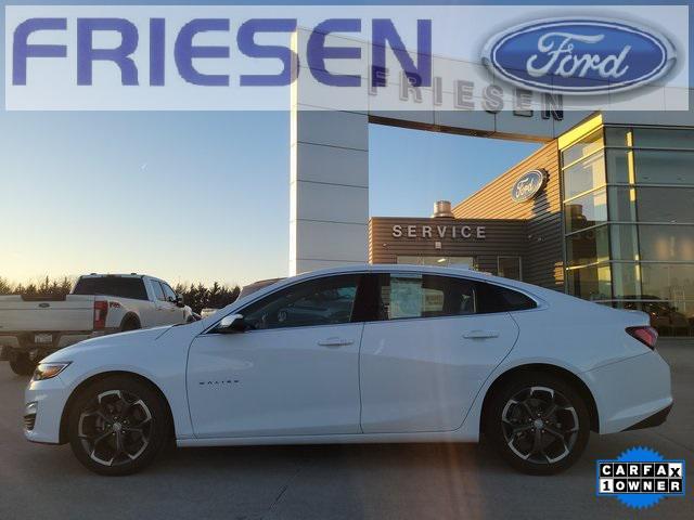 used 2022 Chevrolet Malibu car, priced at $15,711