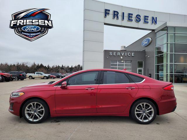 used 2020 Ford Fusion car, priced at $16,957