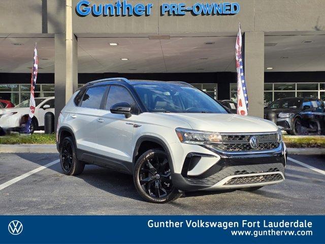 used 2024 Volkswagen Taos car, priced at $19,881