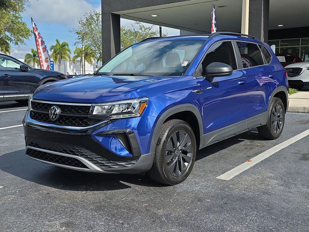 used 2024 Volkswagen Taos car, priced at $18,995