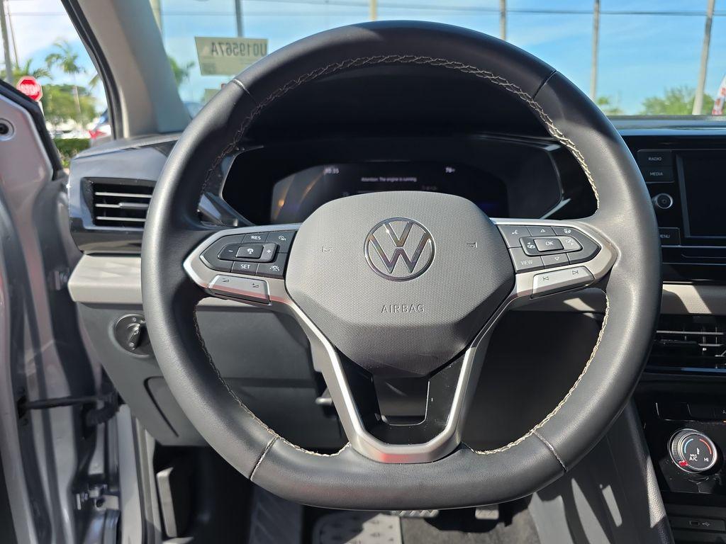 used 2024 Volkswagen Taos car, priced at $18,865