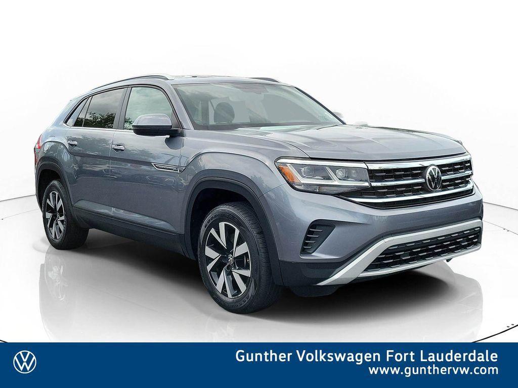 used 2022 Volkswagen Atlas Cross Sport car, priced at $22,761