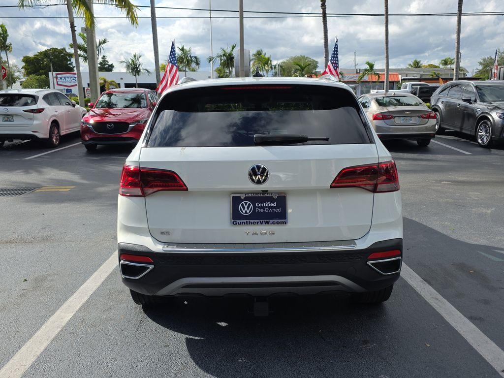 used 2023 Volkswagen Taos car, priced at $17,995