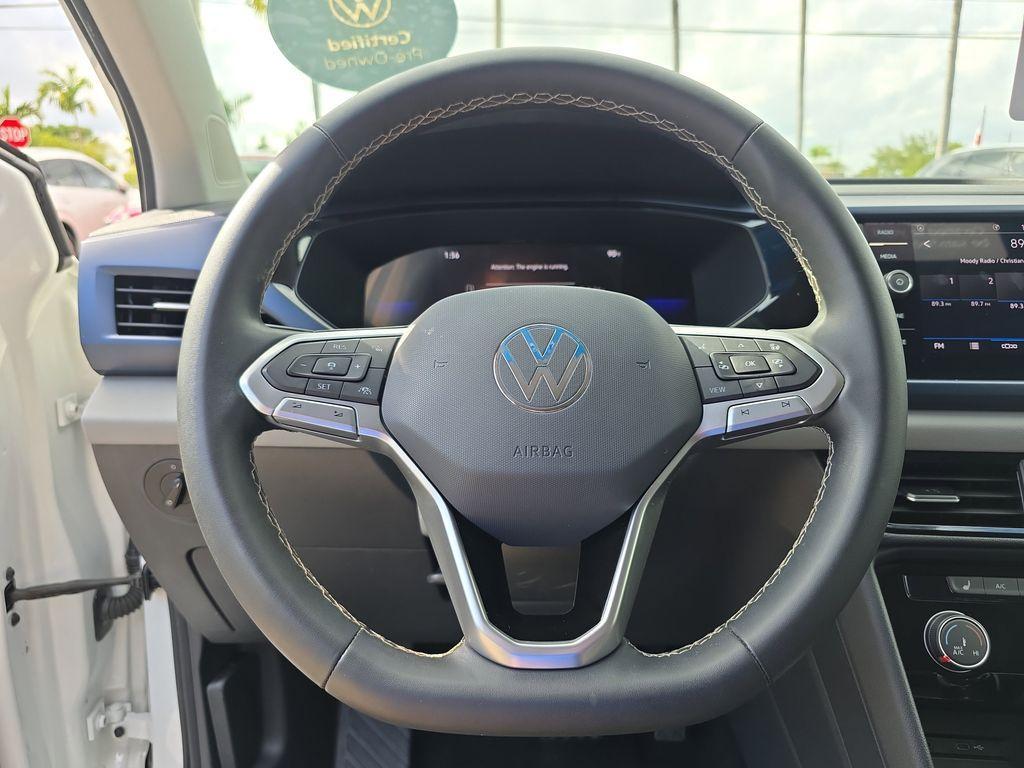 used 2023 Volkswagen Taos car, priced at $17,995