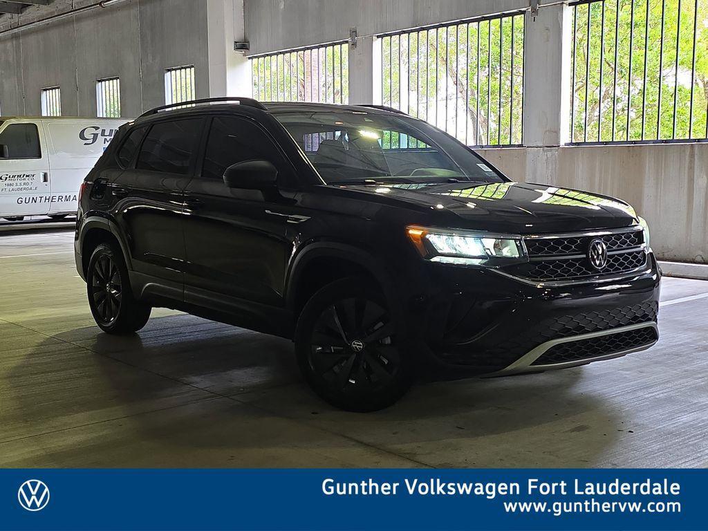 used 2024 Volkswagen Taos car, priced at $17,635