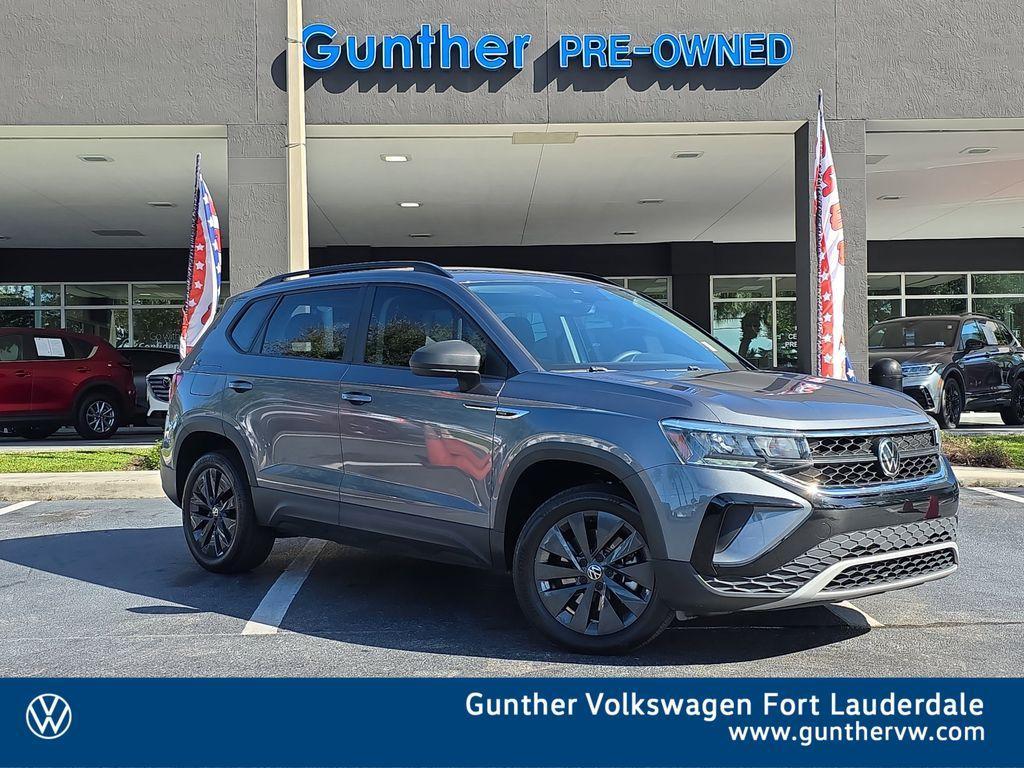 used 2023 Volkswagen Taos car, priced at $18,436