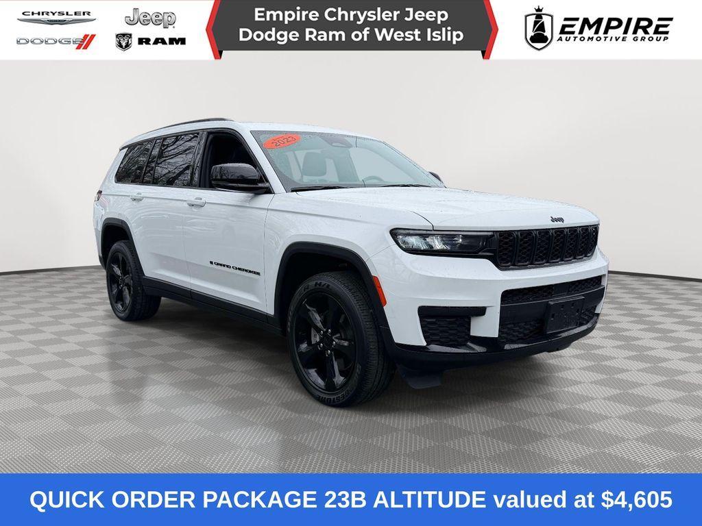 used 2023 Jeep Grand Cherokee L car, priced at $31,195