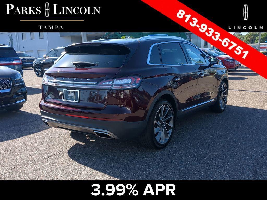 used 2020 Lincoln Nautilus car, priced at $26,610